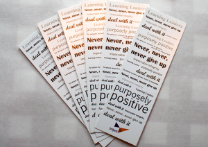 We could hardly pass up the opportunity to remind attendees of Briljent's non-negotiables!